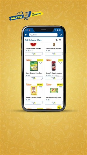 93 reactions |  Shop smarter with Metro Online!  Enjoy unbelievable discounts on all your favorite grocery and electronics items. From fresh veggies to the latest gadgets, we’ve got it all at jaw-dropping prices. Don’t miss out – start saving today! ✨ Open Box Delivery  Same Day Delivery  Online Exclusive Prices Order Over Rs.3,000 for Free Delivery | METRO Pakistan Pvt. Limited | Facebook