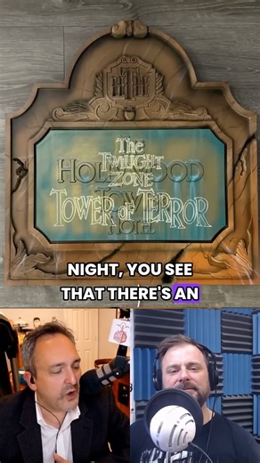 An AMAZING "Tower of Terror" Sign Replica
