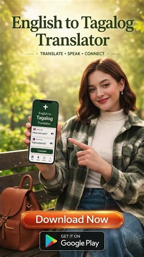 Translate English to Tagalog in Seconds 🔥 | AI Voice Translator App