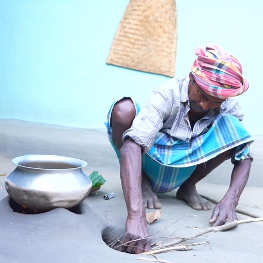 village style healthy small fish recipe | tribal traditional cooking and eating by tribe old couple Part 4 | Tribal village cooking