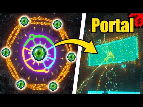 This Player Activated the Wardens Ancient City Portal in Minecraft