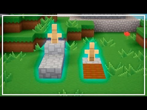 CONSTRUIR TUMBAS EN MINECRAFT - TUTORIAL