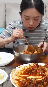 Hamzy's Spicy Stir-fry Mukbang | Korean Home Meal Part 11