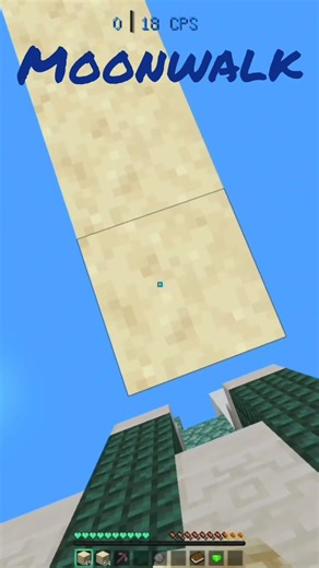 Moonwalk VS God Bridge. #minecraft