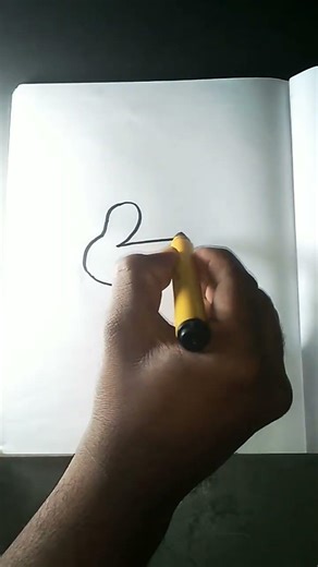 Number 2 simple drawing #like #subscribe #share #shortvideo #shortsfeed