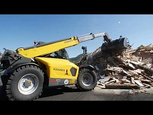 Kramer telehandler for the construction industry - Facelift 2023 | EN