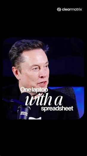 Clearmatrix on Instagram: "Elon Musk’s Warning: Why Fully AI Companies Will Crush Everyone 🤯 A single laptop running a spreadsheet can outperform an entire skyscraper full of people doing calculations by hand. That simple comparison reveals something far deeper about the future of companies. If even a few cells in that spreadsheet were filled in manually, that hybrid approach would still lose to a fully computerized one. Partial automation is not enough. The advantage comes from being fully dig