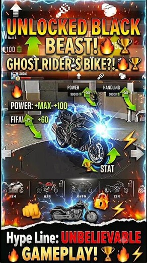 UNLOCKED THE BLACK BEAST! 🏆🔥 (Ghost Rider Bike?)