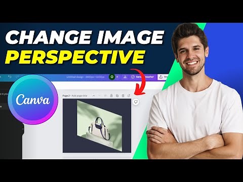 How To Change Image Perspective in Canva | New Easy Way !