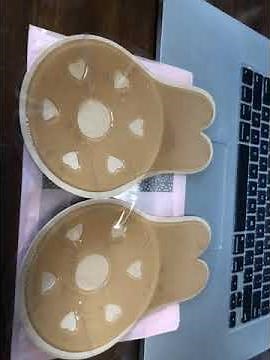 Adhesive Invisible Rabbit Bra Nude