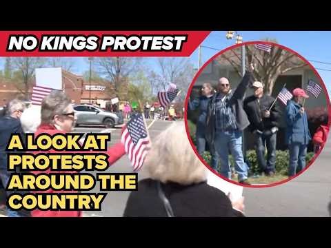 We take a look around the country to see why people are at No Kings Protests