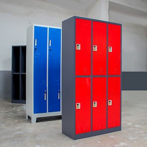 [Hot Item] Steel Frame Adjustable Shelves Organizer Gym Locker with Secure Digital Lock