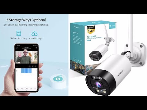 Setup Tutorial - HeimVision 311 Outdoor WiFi Security Camera - Installing a Surveillance System