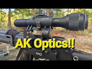Sniper Optics SD4x26 New Production POSP Style AK Scope!