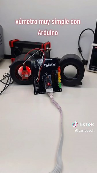 Vúmetro Simple con Arduino: Tutorial y Circuito