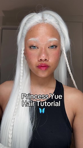 Princess Yue Inspired Hair Tutorial