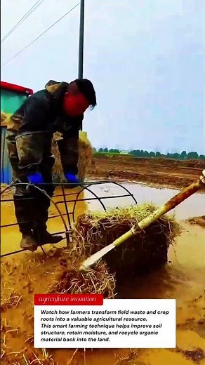 Turning Farm Waste into Valuable Soil Resource 🌱 | Smart Agriculture Solution