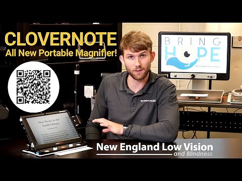 Discover the Clovernote Handheld Magnifier: A Game-Changer for Low Vision Assistance!