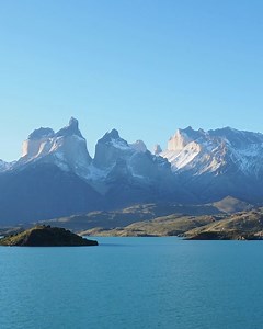 Wake up to the rugged peaks and shimmering lakes of Torres del Paine National Park, a UNESCO Biosphere Reserve. Extend your stay in South America: http://bit.ly/2KDS34p | Viking