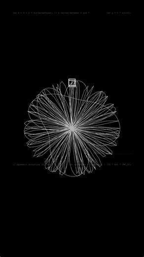 #120 Variable Rose Petals #generativeart #creativecoding #p5js