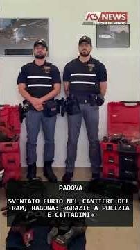 SVENTATO FURTO NEL CANTIERE DEL TRAM, RAGONA: «GRAZIE A POLIZIA E CITTADINI» | 06/07/2026