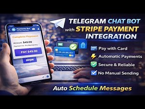 Telegram Chat Bot with Stripe Payment Integration | Automated Payments