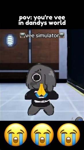 If we played as vee in dandy’s world (Animation) #roblox #dandysworld #update