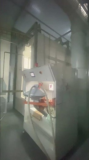 Inside the Powder Coating Booth