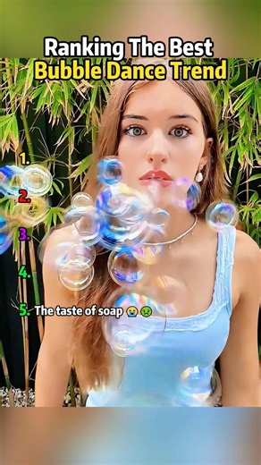 Ranking the Best Bubble Dance Trend Videos#ranking#viral#trending#tiktok#usa#shorts