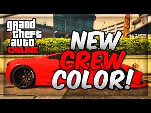 GTA 5 Online Paint Jobs - Best Rare Modded Crew Colors #18! "Neon Red"