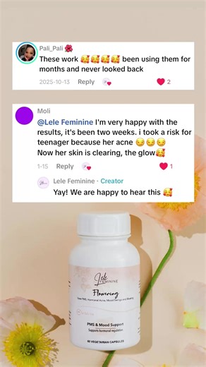 Hormonal Balance Supplement for Regular Cycles and Clear Skin