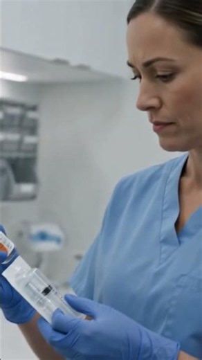 IM Injection Preparation Step by Step 💉 | Clinical Skills #shorts