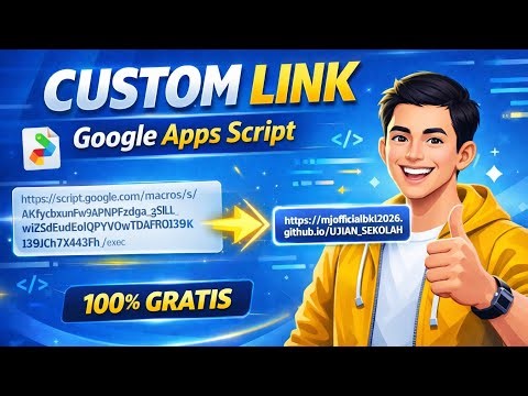 Cara Custom Link Google Apps Script