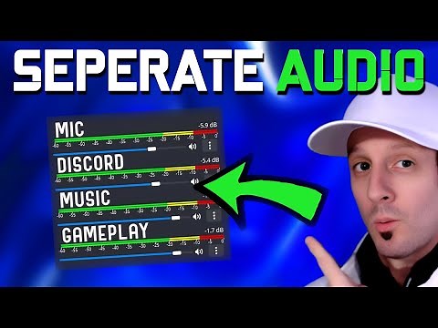 OBS Studio - Separate Game Audio, Music, Discord - (2026 Tutorial)