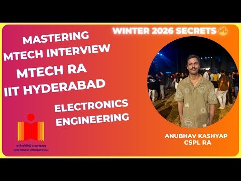 🔥How I MASTERED the IIT MTech Interview | Winter 2026 Admission Secrets Revealed!🔥