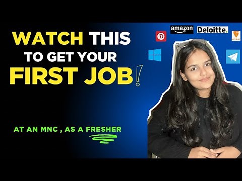 How to Get Your First Job at an MNC | Fresher Job Tips & Tricks for 2025 ✨#ey #hiring #jobsearch