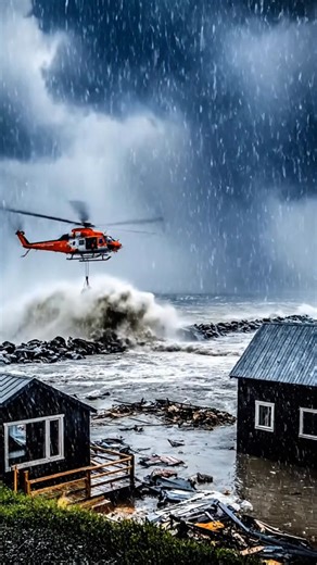 Severe Weather Disaster in Alaska 🌊 Dozens have been airlifted to safety after powerful storms struck western Alaska. Search and rescue operations are still underway across the region, as the remnants of Typhoon Halong caused major flooding and structural damage in multiple coastal communities. Helicopters and rescue crews worked around the clock to evacuate residents from isolated villages such as Hooper Bay, Chevak, Kipnuk, and Kwigillingok, where homes were swept away by floodwaters. U.S. Co