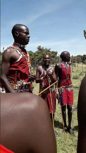 Maasai Jumping Contest #maasaijump