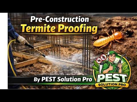 How to Do Termite Proofing Before Construction | Step-by-Step Guide