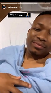 Otile Brown recovering after undergoing successful operation . | Nairobi Gossip Club