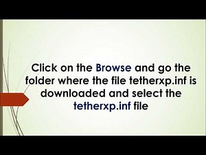 Usb tethering with Windows Xp