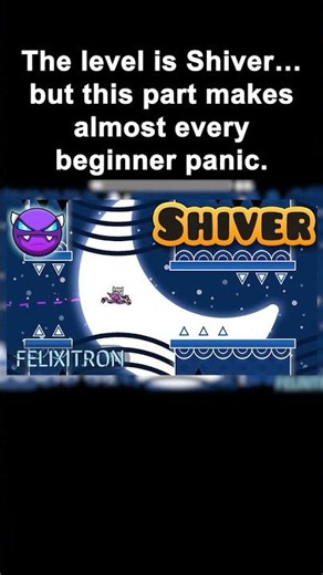 Best First Easy Demon: SHIVER #geometrydash #gd #shiver #shivers #SpKale #gdupdate #easydemon