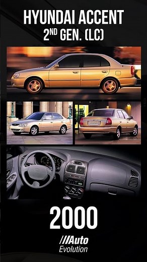 Evolution of the Hyundai Accent: From Humble Beginnings to Modern Style 🚗✨ #Hyundai #CarEvolution