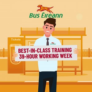 19K views · 83 reactions | Got a D-License? Then join Bus Éireann for competitive pay, employee benefits, top training and a 39hr working week. Go to careers.buseireann.ie | Bus Éireann | Facebook