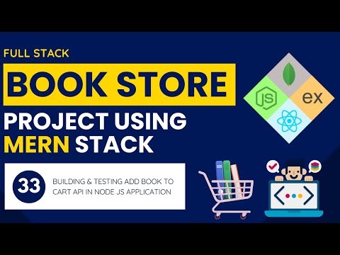 Building & Testing Add Book to Cart API in Node JS | Book Store Project Using MERN Stack | #33