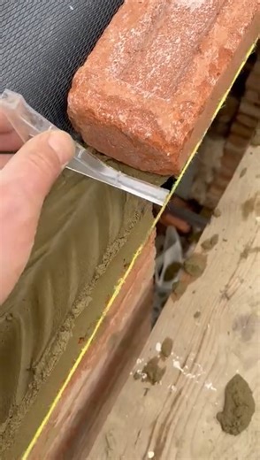 159.How To Lay Bricks tricks For Beginners Using a line 🧱🧱🧱🧱#brickhouse #bricks | Bricklayer
