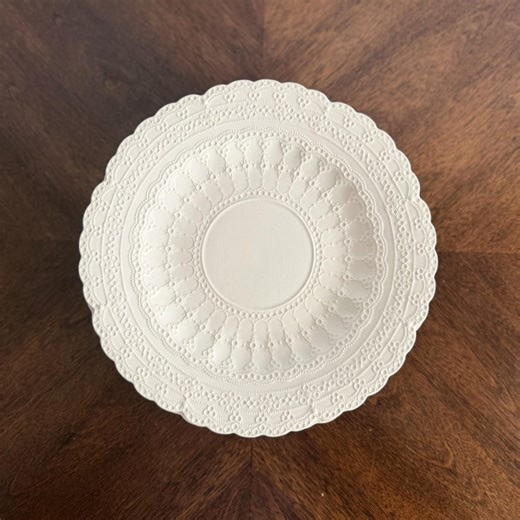 Set of 6 Antique Spode Copeland Salad Plates, Cream Embossed Dinnerware (1926) - Etsy