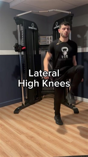 Lateral High Knees - Exercise Demonstration