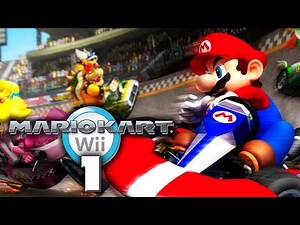 Mario Kart Wii Walkthrough Part 1 - Mushroom Cup 150cc