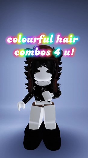 fem colourful hair combos! i making these :) #RobloxOutfitIdeas #AvatarIdeas #haircombos #roblox #robloxfyp #robloxavatar #fyp #colour #blue